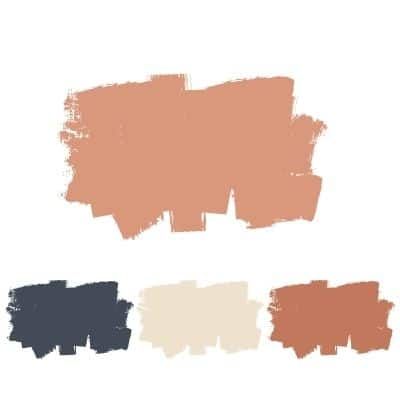 Terra Cotta paint colors Terra Cotta Bedroom Decor, Behr Terra Cotta Clay, Terra Cotta Paint Colors, Terra Cotta Accent Wall, Terra Cotta Paint, Terra Cotta Color Palette, Terra Cotta Floors, Terra Cotta Paint Color, Bathroom Wall Colors