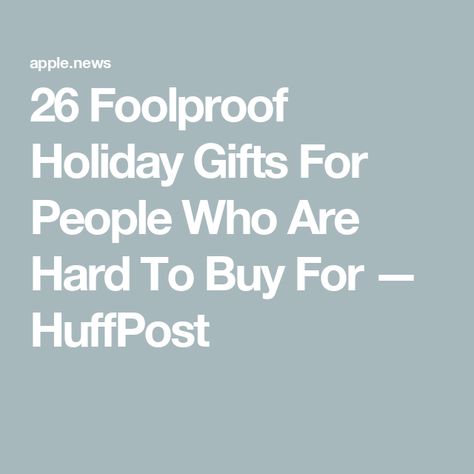 26 Foolproof Holiday Gifts For People Who Are Hard To Buy For — HuffPost Practical Kitchen, Kids Health, Best Christmas Gifts, Practical Gifts, Kitchen Items, Tech Gadgets, Holiday Fun, Holiday Gifts, Gadgets