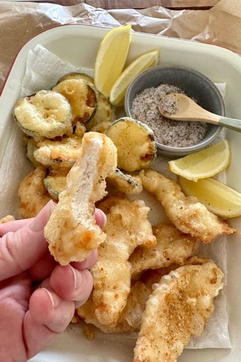 Batter For Frying, Batter For Fish, Shrimp Batter, Battered Fish, Crispy Fried Chicken, Sourdough Discard, Cooking Temperatures, Pancake Batter, Sourdough Recipes