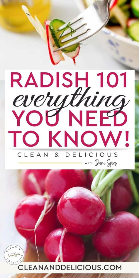 Cooking Radishes, How To Cook Radishes, Kale Cauliflower, Healthy Fall Dinner, High Fiber Low Carb, Healthy Spring Recipes, Radish Greens, Radish Recipes, Clean And Delicious