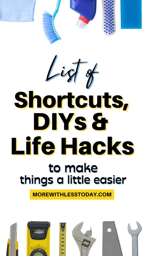 Shortcuts, DIY’s and Life Hacks - PIN Bored Websites, 27 Life Hacks, 100 Life Hacks, Life Hacks Youtube, Hack My Life, Organizational Hacks, Creative Life Hacks, Diy Crafts Life Hacks, Vacuum Storage