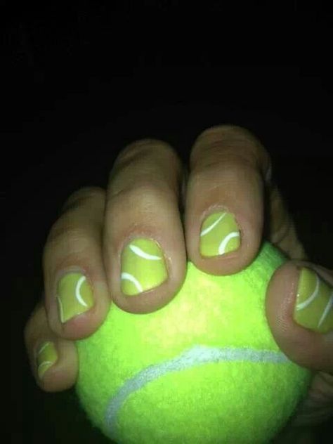 Us Open Tennis Nails, Tennis Court Tattoo, Tennis Ball Nails, Tennis Nails Designs, Tennis Nails, Table Tennis Quotes, Tennis Senior Pictures, Tennis Birthday Party, Tennis Serve