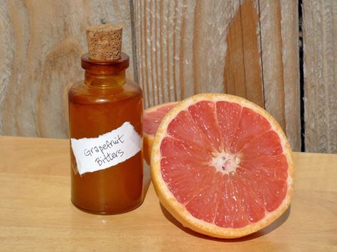 Grapefruit Bitters. Great recipe. Substitute Everclear for vodka for more flavor extraction. #sweet Diy Liquors, Diy Bitters, Homemade Bitters, Citrus Zester, Sparkling Wine Cocktails, Grapefruit Bitters, Bitters Recipe, Fresh Sage, Sage Leaf