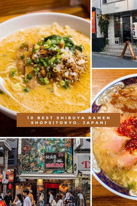 Best Ramen In Tokyo, Best Ramen, Ramen Shop, Ramen Soup, Turning Japanese, Shibuya Tokyo, Ramen Recipes, Japan Food, The Cream