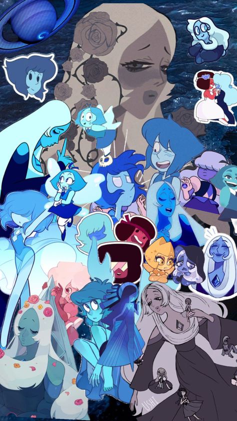 Wallpaper Blue Diamond Court Blue Diamond Court, Steven Universe Blue Diamond, Lapis Lazuli Steven Universe, Blue Diamond, Steven Universe, Lapis Lazuli, Universe, Blue