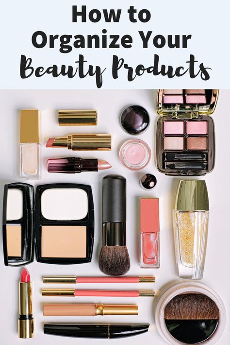 How to Organize Your Beauty Products | Consider this your step-by-step guide for how to organize your makeup and beauty products, whether they're tucked away in a bin, out on full display, or scattered across your bathroom. #bathroomorganization #makeuporganization #realsimple #organizingtips How To Organize Your Makeup, Organization Categories, How To Organize Makeup, Beauty Cabinet, Step By Step Makeup, Organize Makeup, Real Simple Magazine, How To Draw Eyebrows, Cosmetics Industry