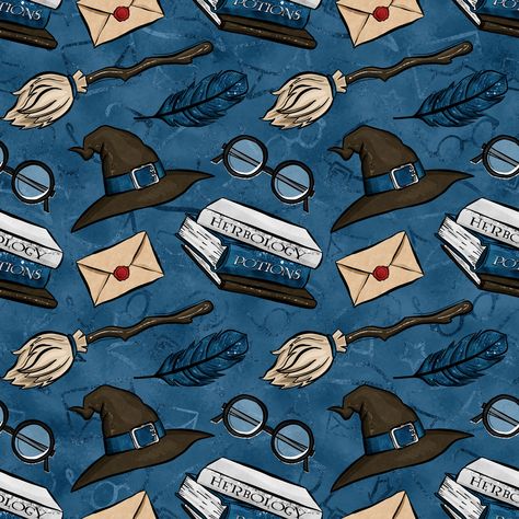 Harry Potter Ravenclaw Pattern, Ravenclaw Bookmark, Harry Potter Backgrounds, Halloween Homescreen, Health Care Assistant, Doodle Font, Harry Potter Background, Ravenclaw Aesthetic, Harry Potter Illustrations