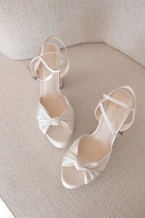 Designer Wedding Shoes | The White Collection Au | The White Collection Wedding Shoes Platform Brides, Bridal Platform Shoes, Wedding Footwear For Bride, Platform Bridal Heels, Open Toe Wedding Heels, Wedding Platform Shoes, Wedding Heels Aesthetic, Aesthetic Wedding Shoes, Elegant Wedding Shoes Brides