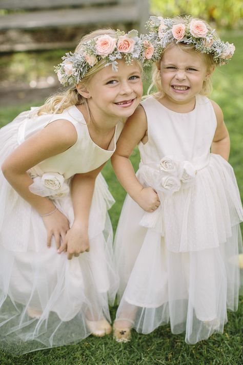 flower girls Kids Bridesmaid Dress, Norwegian Wedding, Page Boys, Princess Flower Girl Dresses, Ivory Flower Girl, Ivory Flower Girl Dresses, Girls Ring, Tulle Flower Girl, Ring Bearers