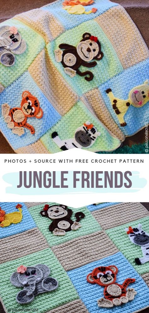 Fun Animal Baby Blankets Free Crochet Patterns - Free Crochet Patterns Free Baby Crochet Blanket Patterns, Football Crochet, Crochet Baby Blanket Free Pattern, Baby Rugs, Easy Crochet Baby, Boy Blankets, Haken Baby, Manta Crochet, Crochet For Boys