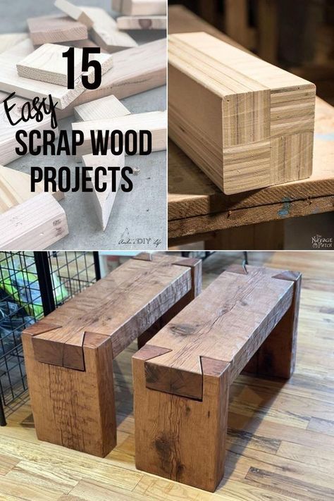 15 Easy Scrap Wood Projects Ideas Easy Scrap Wood Projects, Wood Furniture Projects, Easy Small Wood Projects, Diy Wood Furniture, Wall Mounted Shelf, Scrap Wood Crafts, Small Crafts, Classy Halloween, Cabinet Plans