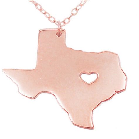 Pendants, Texas State Necklace-TX State Charm Necklace-TX Map Shaped Necklace With A Heart - C012GDT2J3T  #Necklaces #designer #womensfashion #Jewelry #Styles #Pendants Texas Necklace, Map Jewelry, Western Necklaces, State Necklace, Texas Map, Map Pendant, Map Necklace, Star Pendant Necklace, Rose Gold Pink