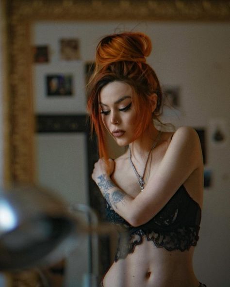 Luanna Perez, Red Hair Inspo, Tattoed Women, Ginger Women, Badass Aesthetic, Ginger Girls, Hair Tattoos, Model Inspo, Hot Tattoos