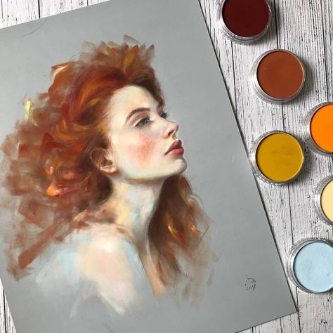 Pan Pastels on Pastelmat, available online and in-store 🎨 @irinartamonova ☆ ☆ ☆ ☆ ☆ #panpastel #pastelmat #portrait #corkartsupplies… Soft Pastel Art, Art Photography Portrait, Hand Lettering Inspiration, Pastel Portraits, Art Tools Drawing, Pastel Pencils, Digital Painting Tutorials, Freelance Artist, Ink Illustrations