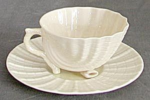 Irish Belleek Neptune Shell Teacup and Saucer (Belleek) at ... Belleek China, Antique Tea Cups, Tea And Books, Tea Sets Vintage, Fun Photos, Antique Tea, Teacup And Saucer, Saint Patrick, Tea Sets