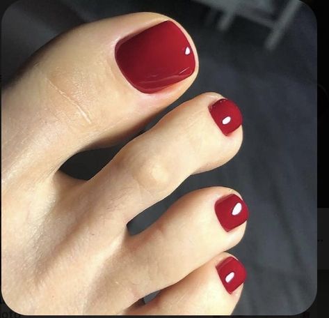 Sparkly Pedicure, Red Toenails, Gel Pedicure, Pedicure Colors, Gel Toe Nails, Toe Nail Color, Pretty Toe Nails, Cute Toe Nails, Summer Toe Nails