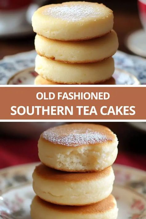 Old Fashioned Southern Tea Cakes Buttermilk Tea Cakes, Old Southern Dessert Recipes, Southern Tea Cookies, Tea Cakes With Nutmeg, Recipes For Tea Time, Southern Baked Goods, Old Fashioned Jam Cake, Tea Cookies Old Fashion, Southern Living Recipes Desserts