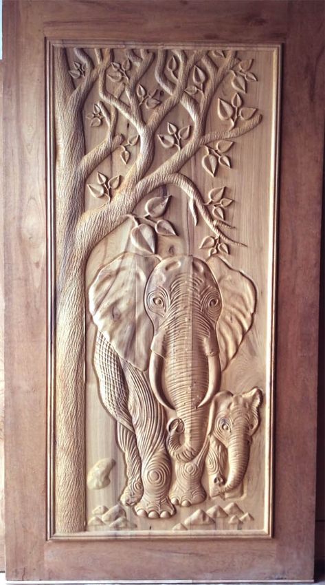 Elephant, Wood