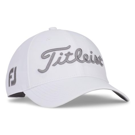 PRICES MAY VARY. Titleist Tour hat NEW lightweight, moisture-wicking sweatband NEW structured front panel Performance material Stretch clasp closure  The Women's Tour Performance Hat continues to deliver unmatched, lightweight performance.   Features:  Titleist Tour hat  NEW lightweight, moisture-wicking sweatband  NEW structured front panel  Performance material  Stretch clasp closure  UV treated for sun protection of 50+ UPF  Standard curve bill Golf Ladies, Titleist Golf, Iron Woman, Golf Hat, Custom Golf, Club Kids, Golf Hats, Ladies Golf, Cool Suits