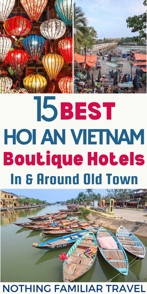 Hoi An Vietnam Vietnam Vacation, Vietnam Hotels, Visit Vietnam, Hoi An, Group Travel, Vietnam Travel, Wanderlust Travel, Travel Book, Travel Advice