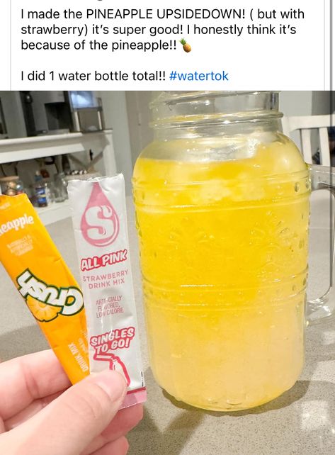 Protein Drink Recipes, Flavored Water Drinks, Chin Acne, Tea Recipes Diy, Flavored Water Recipes, Sugar Free Drinks, Energy Tea, Herbalife Recipes, Homemade Syrup