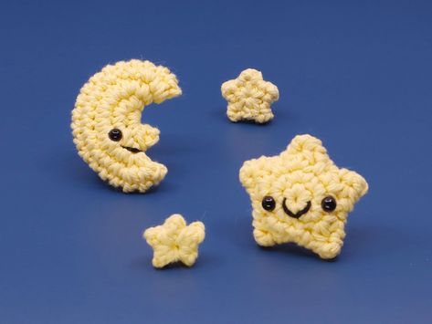 Club Crochet, Star Jump, Stars And Moons, Crochet Stars, Single Crochet Stitch, Crochet Hook Sizes, Amigurumi Free, Slip Stitch, Single Crochet