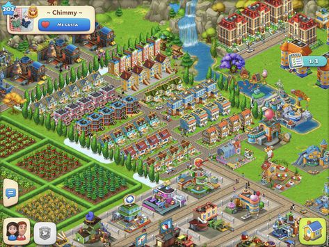 Township Game Layout Ideas Farm, Township Farm Design, Township Game Layout Ideas Level 40, Township Design Ideas Level 21, Township Factory Layout, Township Design Ideas Houses, Township Design Ideas Farm, Farm Town Game, Farm City Game