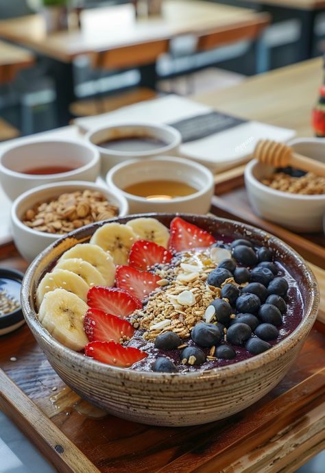 Learn How to Cook Acai Bowl Recipe For Free | Recipes You'll Love, Made Easy! Yogurt Substitute, Acai Bowl Recipe, Açai Bowls, Trendy Recipes, Chicken Korma Recipe, Frozen Acai, Acai Puree, Açaí Bowls, Acai Bowls Recipe