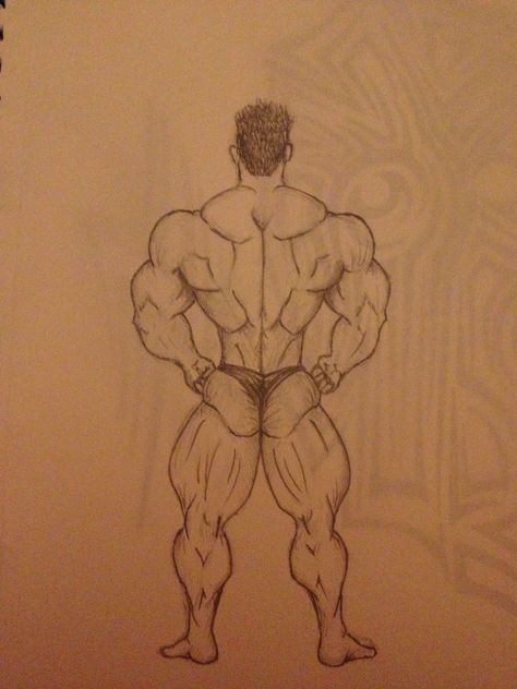 Body builder Body Builder Drawing, Something Cool To Draw, Bodybuilding Drawing, Gym Sketch, Sketch Bodies, Body Builder Art, Best Gym Workout, Caricature Sketch, Building Drawing