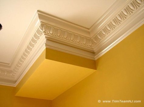 074. Decorative crown molding. Egg And Dart Crown Molding, Egg And Dart Molding, Exterior Door Trim, Bug House, Montana House, Craftsman Home Interiors, Fireplace Mantles, House Window Design, Trim Ideas