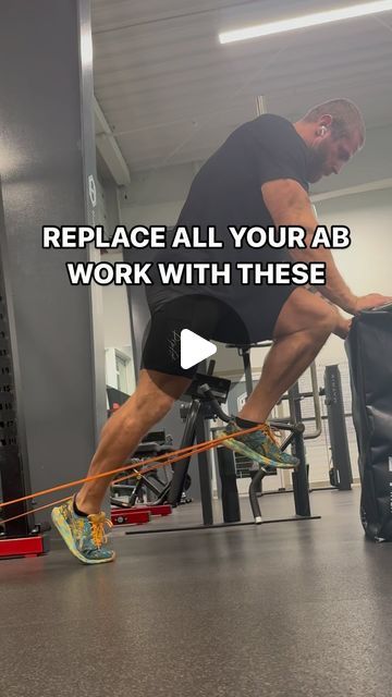 Justin Lienhard on Instagram: "Ever seen a sprinter with crappy abs?   Me either, train like a sprinter. Everything else will look and feel better too.  Coaches:  Why these?  1. They force the athlete to recover the swing leg with a proper pattern or they will miss the band  2. They require good timing to maintain band tension   3. Leaning g on the hands forces the core to engage from a stronger position. The wall drills make it temping to hyper extend the lower back  #speedtraining #sprinttraining #speeddrills #athleticdevelopment" Floor Cardio, Band Training, Hip Exercises, Speed Workout, Resistance Band Training, Ab Work, Push Up Challenge, Lower Back Exercises, Fitness Apps