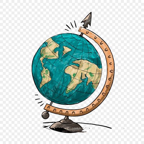 Cartoon Globe, Earth Cartoon, Cartoon Earth, Globe Drawing, Globe Clipart, Hand Painted Globe, Painted Globe, Globe Vector, Background Cartoon