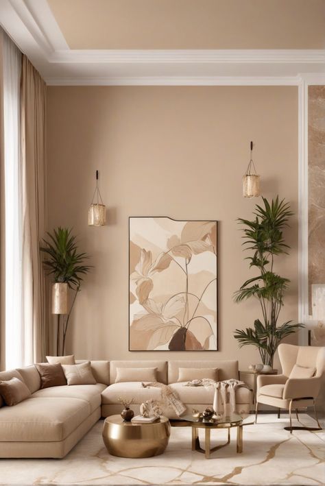 - Home decor
- Living room inspiration
- Warm tones
- Interior design Warm Beige Paint Colors, Warm Living Room Decor, Light Oak Floors, Beige Paint Colors, Interior Decorating Ideas, Beige Paint, Living Room Warm, Beige Living Rooms, House Color Palettes