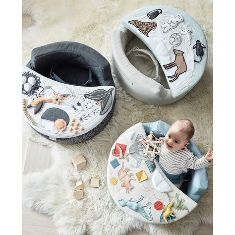 Neutral Chair, Camping Nursery Theme, Baby Activity Chair, Baby Items Must Have, Woodland Themed Nursery, Activity Chair, Baby Grandma, Pottery Barn Baby, Nature Friends