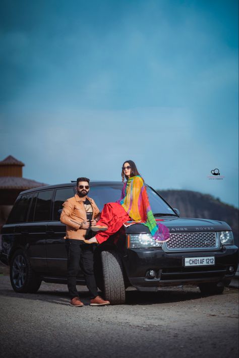 Dhanush & Shriya . . . #couplephotoshoot #couplepicture #preweddingstyle #makeup #beautiful #north #indian #chandigarh #bestweddingphotographe #hinducouple #bestcandidphotographer #bestindianprewedding #rajinder_sharma #cinestyleindia #royalcouple #uniqueprewedding  For bookings/enquiries pls call us on +919814404141 Pre Wedding Photoshoot India, Wedding Pictures Beach, Marriage Poses, Wedding Couple Pictures, Pre Wedding Photoshoot Props, Pre Wedding Photoshoot Outfit, Car Poses, Wedding Photoshoot Props, Pre Wedding Shoot Ideas