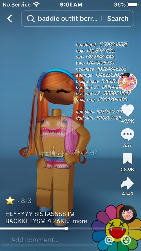 Berry Avenue Codes Clothes Summer Outfit, Lawyer Job, Cute Baddie Outfits, Bloxburg Clothes, Royal High Outfits Ideas Cheap, Baby Blue Wallpaper, Code Roblox, Decals Codes, Emo Roblox Avatar