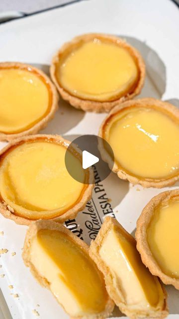 Catherine Zhang on Instagram: "HONG KONG EGG TARTS 🥚
Are you team cookie crust or a flaky crust?!

I’ve always been a flaky crust person but cookie crusts have a special place in my heart ❤️

Link to the recipe in my bio or here: https://zhangcatherine.com/hong-kong-egg-tarts/
.
.
.
#eggtart #hongkong #baking #recipe #asian #chinese" Catherine Zhang, Hong Kong Egg Tart, Egg Tart Recipe, Egg Dishes, Baking Recipe, Egg Tart, Flaky Crust, Asian Foods, Special Place In My Heart