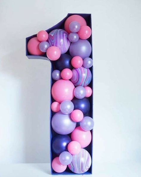 Mosaic Numbers, Balloon Mosaic, Balloon Arch Diy, Balloon Numbers, Spongebob Birthday Party, Spongebob Birthday, Birthday Balloon Decorations, Baby Boy 1st Birthday, Diy Birthday Decorations