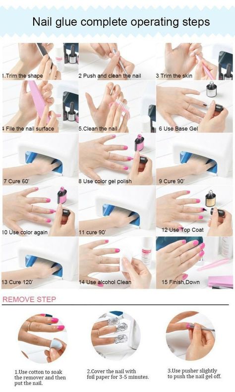 Gel Polish Step By Step, Gel Nail Step By Step, Modelones Gel Polish Ideas, Nail Gelish, Skull Nail Art, Gel Nail Tutorial, Gel French Manicure, Nail Tutorial Videos, Skull Nails