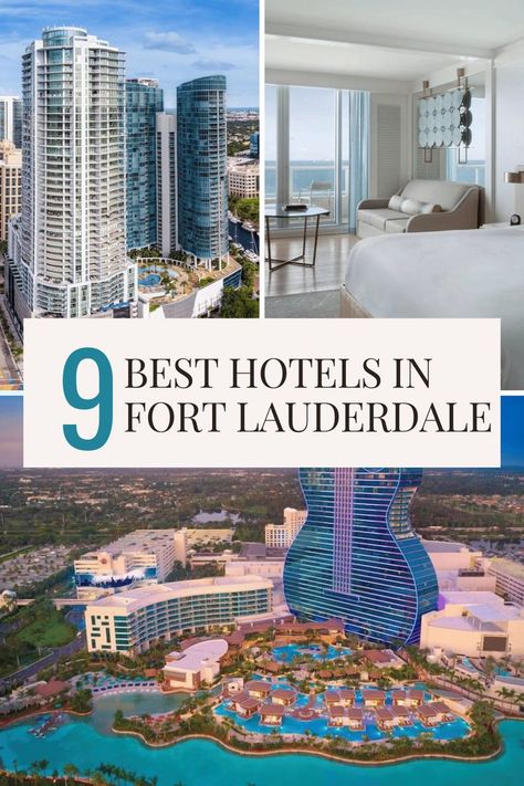 If you're looking for a vacation destination that offers sun, sand, and plenty of fun - look no further than Fort Lauderdale! There's something for everyone, from luxurious beachfront accommodations to quirky boutique hotels. Here are nine must-stay hotels sure to make your trip one to remember! Fort Lauderdale Hotels, Beachfront Hotels, Google Reviews, Boutique Hotels, Fort Lauderdale, Vacation Destinations, Best Hotels, Boutique Hotel, For Everyone