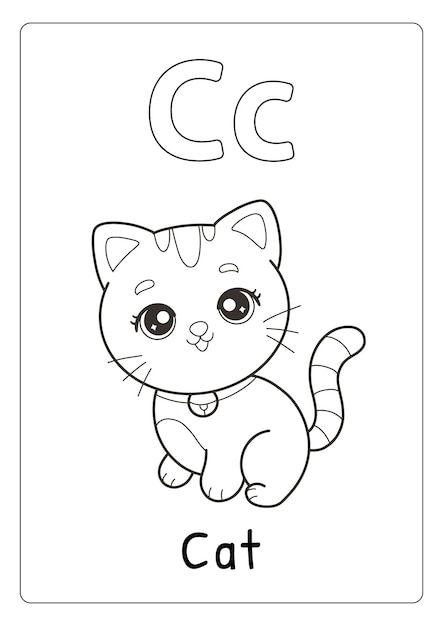 S Letter Drawing Art, C Is For Cat Craft, Cat Worksheets For Preschool, Coloring Letters Alphabet, Alphabet Drawing Letters, Letter C Drawing, Letter C Activities For Preschool, Drawing For Toddlers, Letter C Worksheet