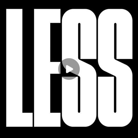 Simona Alunni on Instagram: "LESS IS MORE . . #motion #type #design #graphic #digital #art #instart #animation #typedesign #typography #video #typographic #motiongraphics_p #motionmate #type01 #motionhatchling #buckuback #animate #typeinmotion #designer #ladieswhodesign #typographydesign #digitalartist #femmetype #picame #designbywomen" Typography Video, Type Design, Art Portfolio, Less Is More, Motion Design, Motion Graphics, Typography Design, Digital Artist, Motion