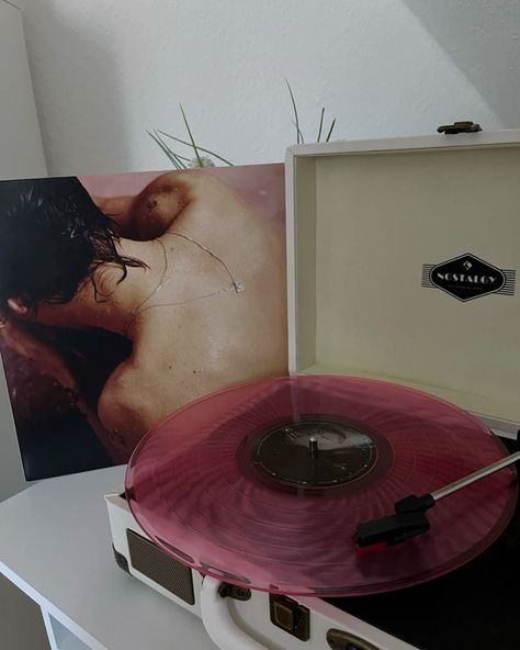 Harry Styles HS1 Pink Vinyl Harry Styles Hs1, Harry Styles Vinyl, Vinyl Aesthetic, Broken Ankle, 2 Year Anniversary, Pink Vinyl, Harry Styles Aesthetic, Desktop Wallpaper Art, Vinyl Collection