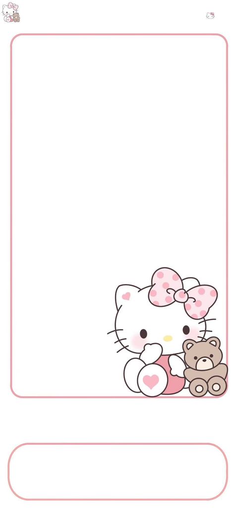 Hello Kitty Home Screen Wallpaper, Hello Kitty Wallpaper Lockscreen, Hello Kitty Home Screen, Pink Collages Aesthetic, Wallpapers Girl, Waves Wallpaper Iphone, Queens Wallpaper, Hello Kitty House, Cute Home Screens