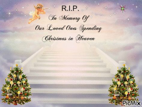 Christmas in Heaven Merry Christmas In Heaven, Christmas In Heaven, Always And Forever, Animated Gif, Merry Christmas, First Love, Motivational Quotes, Gif, Quotes