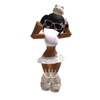 Chibi Girl Roblox Fits, Chibi Roblox Outfits, Roblox Chibi Girl Outfits, Chibi Roblox Avatar, Emo Roblox, Avatar Girl, Skin Roblox, Chibi Body, Roblox Skins