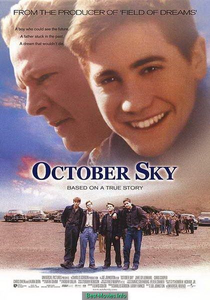 Love love love this movie! So inspiring! October Sky Movie, Young Jake Gyllenhaal, Homer Hickam, October Sky, Movies Worth Watching, Laura Dern, Jake Gyllenhaal, Great Movies, Hd Movies