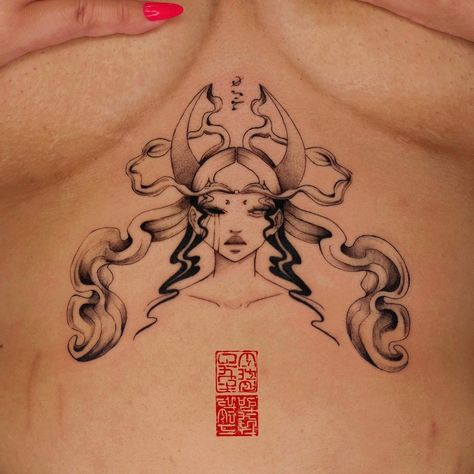 Filipino Goddess Tattoo, Filipino Goddess, Moon Goddess Tattoo, Rain Goddess, Goddess Tattoo, Family Tattoo, Blue Rain, Family Tattoos, Thanks For Coming