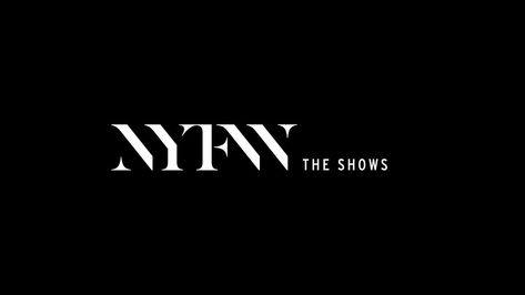 Presenting NYFW: The Shows, February 9-16. #NYFW Nyfw Logo, Feminine Brand, Feminine Branding, Typo Logo, 2023 Vision, Logotype Design, Branding Design Inspiration, September 2024, Beautiful Nature Wallpaper