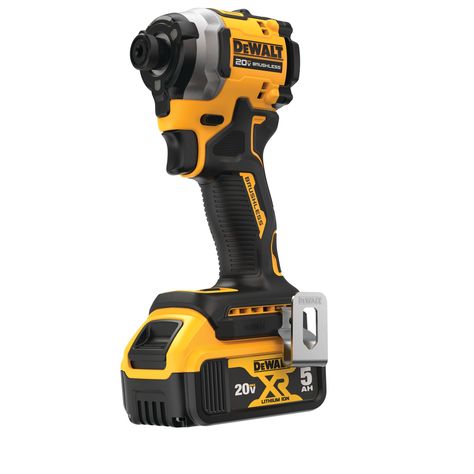 ATOMIC™ 20V MAX* Brushless Cordless 3-Speed 1/4 in. Impact Driver Kit | DEWALT Angle Drill, Dewalt Power Tools, Impact Driver, Drill Driver, Led Work Light, Work Lights, Power Drill, Battery Charger, Percussion